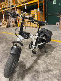 Bici elettrica pieghevole mbm 250 w