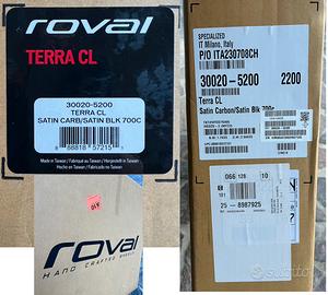 Cerchi Terra CL Satin Carbon/Satin Blk 700c