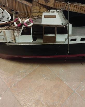 Modellino barca legno modello motoscafo