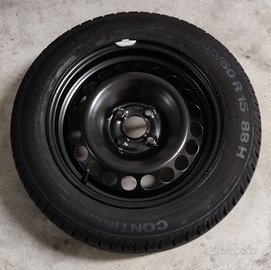 Ruota di scorta 185/60 R15 88H e sacco contenitore