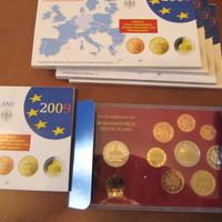 Serie divisionali Germania proof e fdc 5 zecche