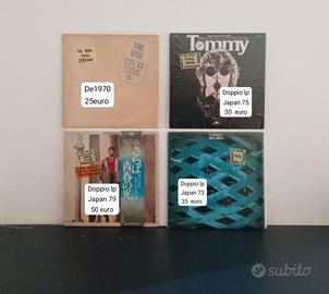 Vinili Who-Queen-Led Zeppelin-Lou Reed-33giri-LP