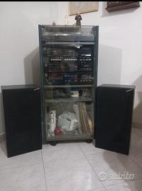 Impianto stereo anni 80/90 Sanyo