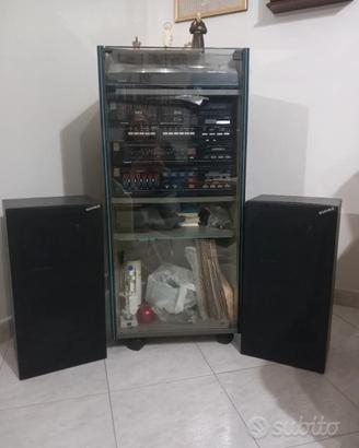 Impianto stereo anni 80/90 Sanyo