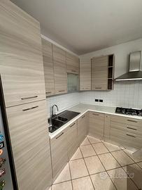 Cucina angolare con Elettrodomestici