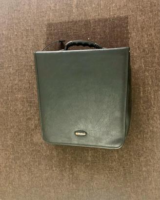 Porta CD DVD Evolution simil pelle da 304 CD e DVD