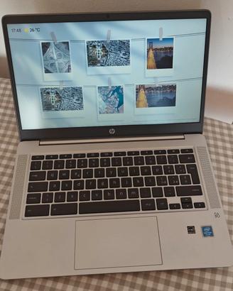 HP Chromebook 14" - colore argento