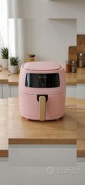 Friggitrice ad aria Silver Crest 8 L rosa