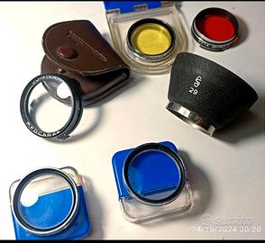 VOIGTLÄNDER filtri vari,  6 filtri c/ast.+paraluce