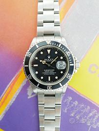 Rolex Submariner Data ref.168000 transizionale