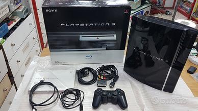 Console PS3 fat 60gb 1° vers scatola e accessori