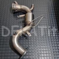 DOWNPIPE INOX 100 CELLE FIAT ALFA JEEP EURO6 DTEMP