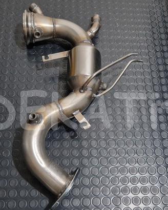 DOWNPIPE INOX 100 CELLE FIAT ALFA JEEP EURO6 DTEMP