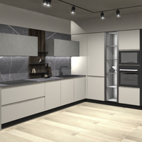 CUCINA ANGOLARE 420X335CM 5 ELETTRODOMESTICI