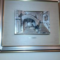 Quadro in argento  800 autentico