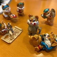 Lotto gatti egizi kinder anni 90