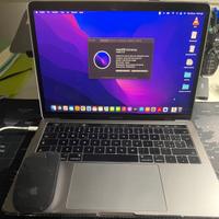 MacBook Pro 13", 2016, 4 Thunderbolt+Magic Mouse 2