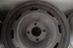Cerchi in ferro Citroen C3 da 15"