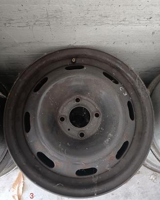 Cerchi in ferro Citroen C3 da 15"