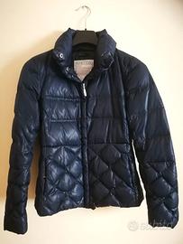 Piumino imbottito blu da donna, Benetton, M, nuovo