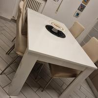 tavolo allungabile 140x90h77 aperto 190cm