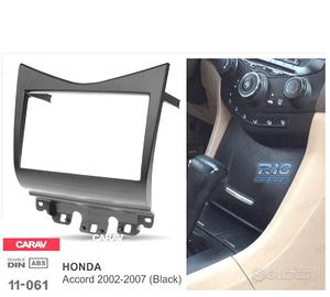CORNICE NERA PER AUTORADIO 2-DIN PER HONDA ACCORD