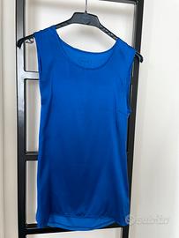 Intimissimi canotta in seta e modal bluette