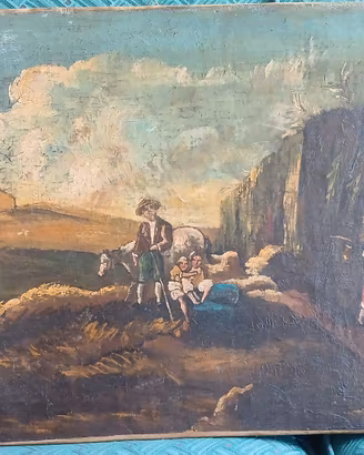 quadro olio tela 