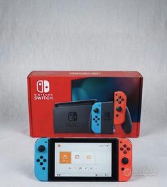 Nintendo switch 1 v2 completa di accessori