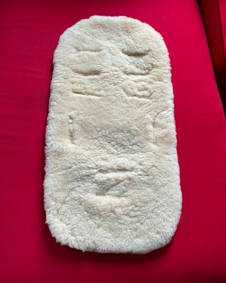 Vello d’agnello merino Fellhof per passeggino