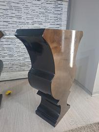 vaso moderno in resina