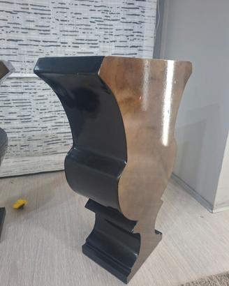 vaso moderno in resina