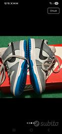 Nike Dunk Low Cool grigio chiaro e blu tg EU 36