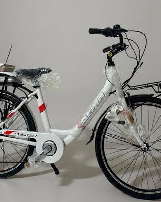 Bici elettrica Atala E-run 6.1 white/red matt