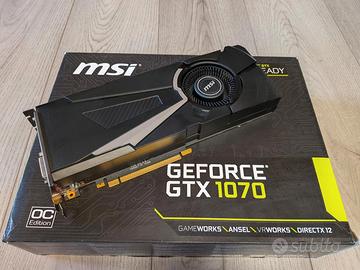 MSI GeForce GTX 1070 AERO 8G OC 8GB GDDR5