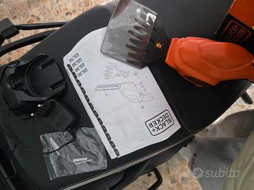 taglia erba siepi portatile black+decker