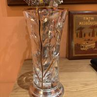 Vaso in Cristallo e Argento
