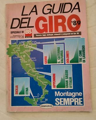 Guida al Giro d'Italia - anno 1989