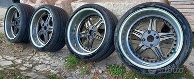 Gomme 225/35 ZR17 Cerchi Schmidt 4x108