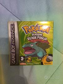 Pokemon verde foglia -- box scatola