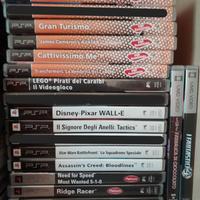 PSP giochi e UMD video