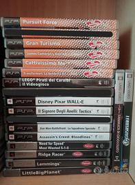 PSP giochi e UMD video