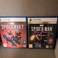 PS5 Marvel Spiderman 2 + Spiderman Miles Morales