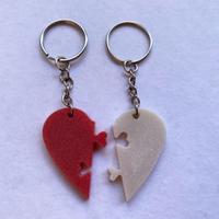 Portachiave metà cuore