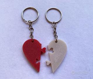 Portachiave metà cuore