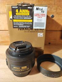 obiettivo Nikon 35 mm 