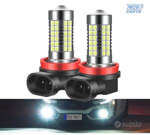 KIT LAMPADE LED ANABBAGLIANTI HB4 O 9006 60W 54SMD