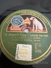 DANIELE SERRA - 15 dischi grammofono 78 giri