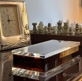 Scatola anni 70' Lucite e Tartaruga - Dior Home