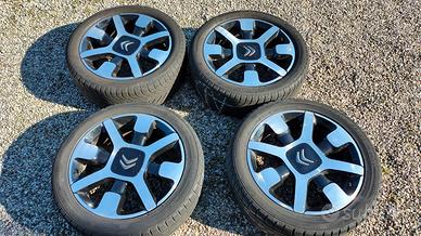 cerchi in lega 17" originali Citroen 
